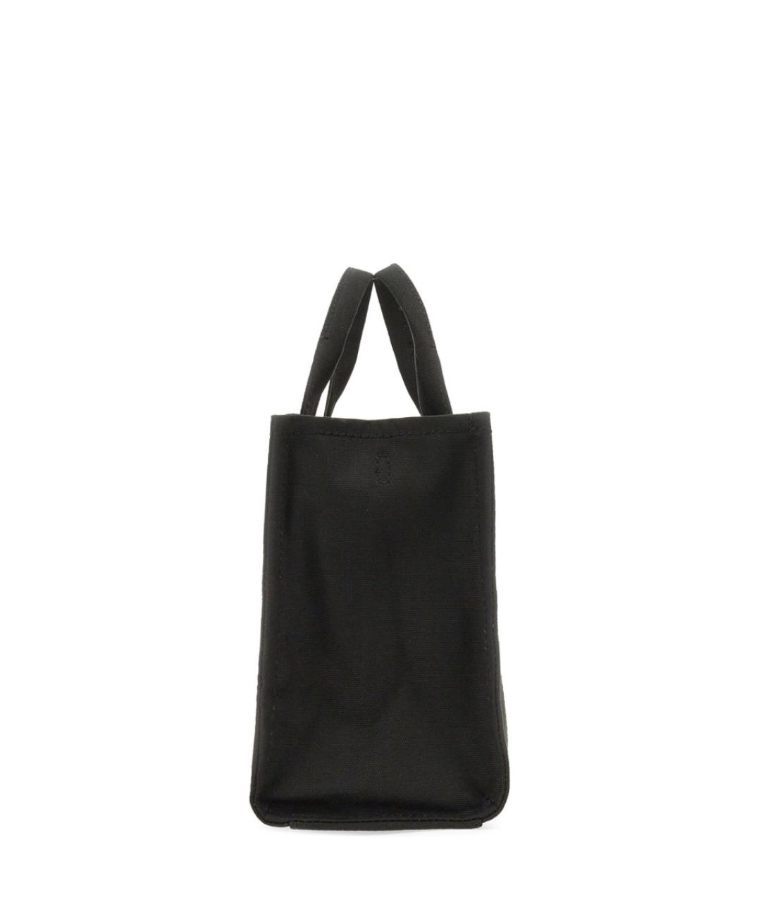 MARC JACOBS Черная хлопковая сумка тоут, фото 3