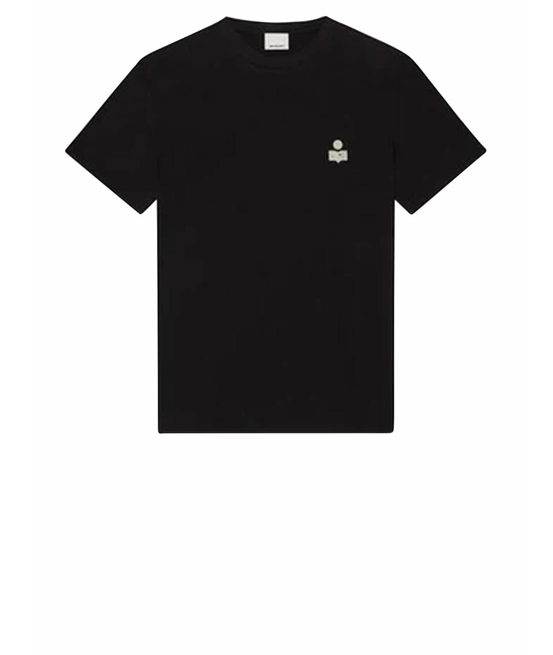 ISABEL MARANT Черная хлопковая футболка, фото 1