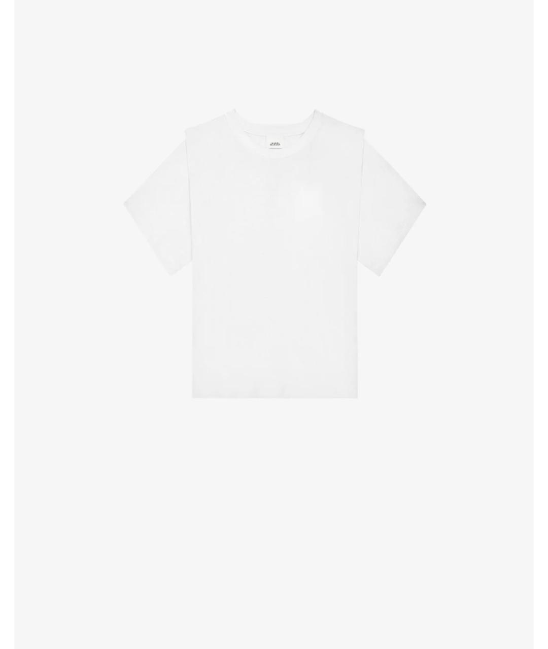 ISABEL MARANT Белая хлопковая футболка, фото 1