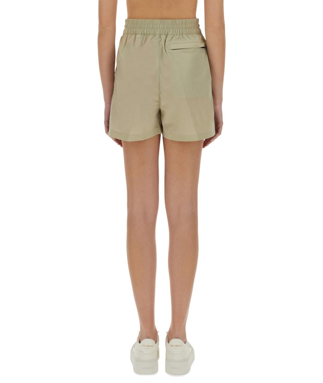 BURBERRY Бежевые полиамидовые шорты, фото 3