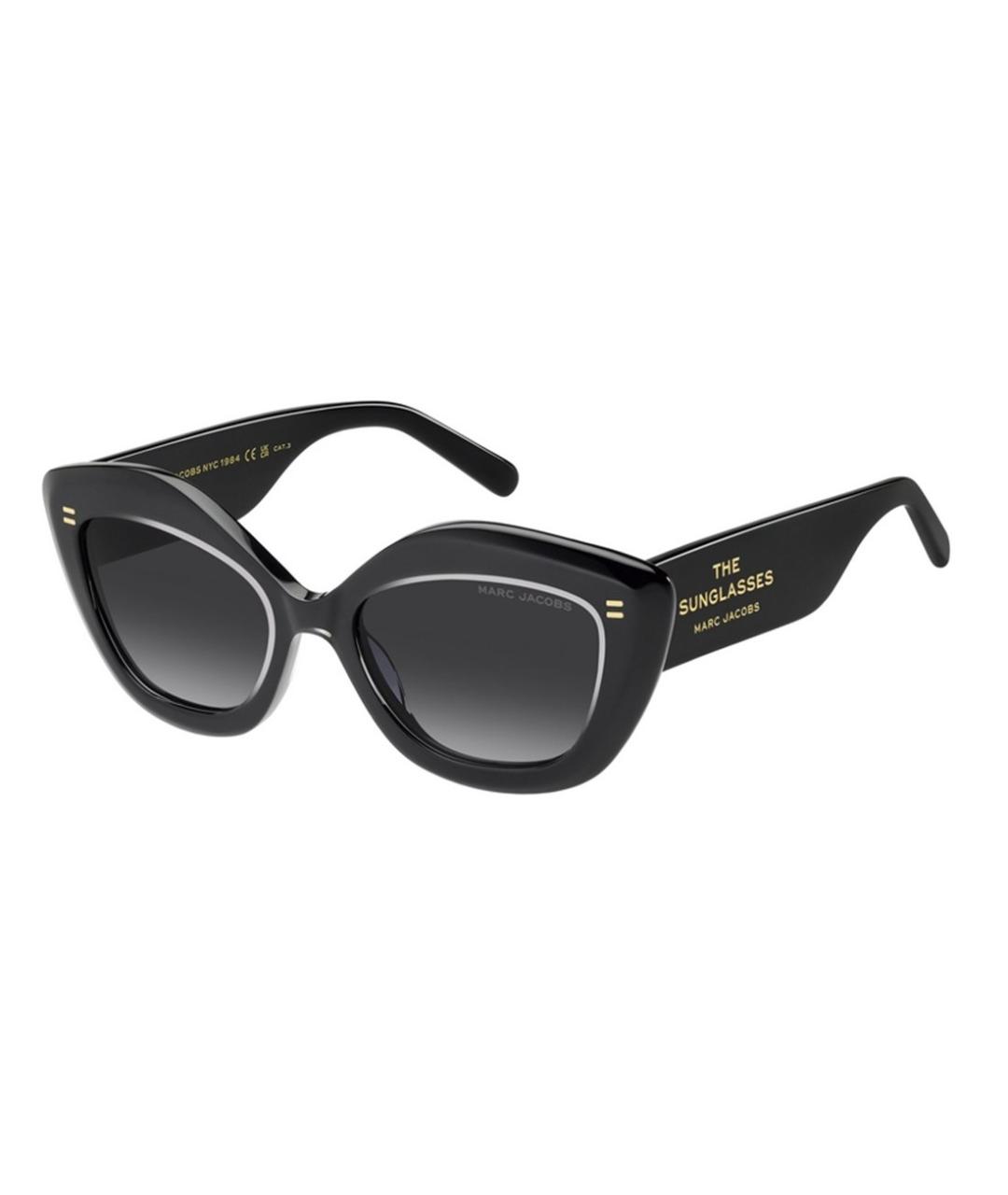 MARC JACOBS Черные пластиковые солнцезащитные очки, фото 2