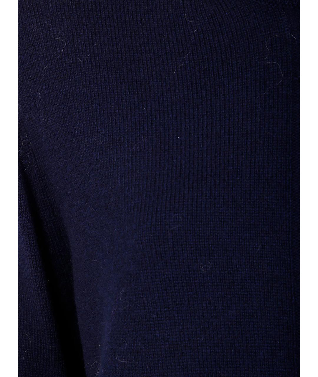 TWIN-SET Синий кашемировый джемпер / свитер, фото 3