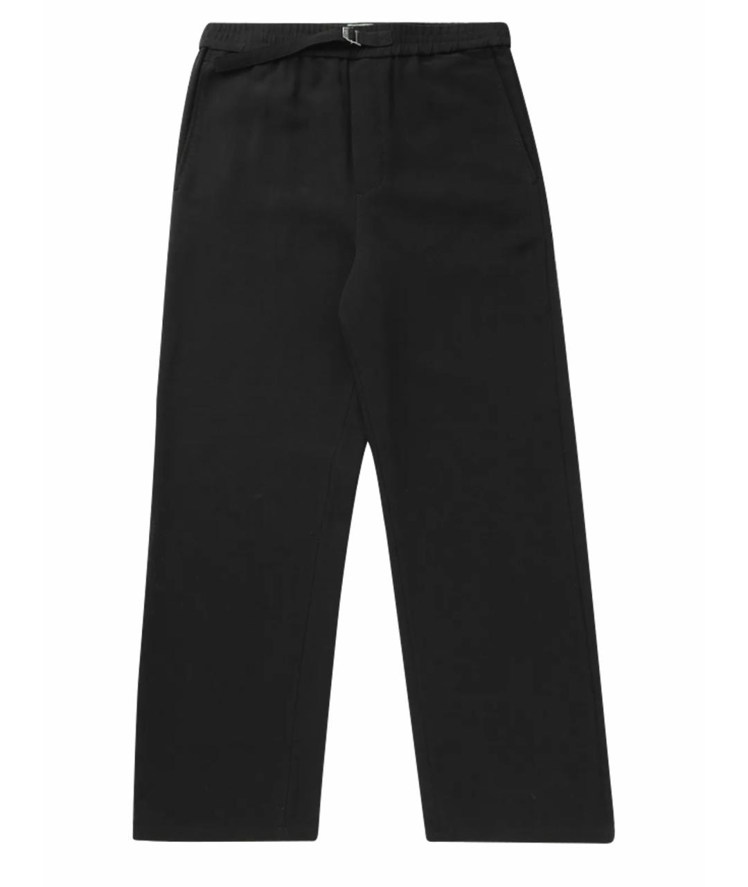 Ami Paris Черные хлопковые повседневные брюки, фото 1