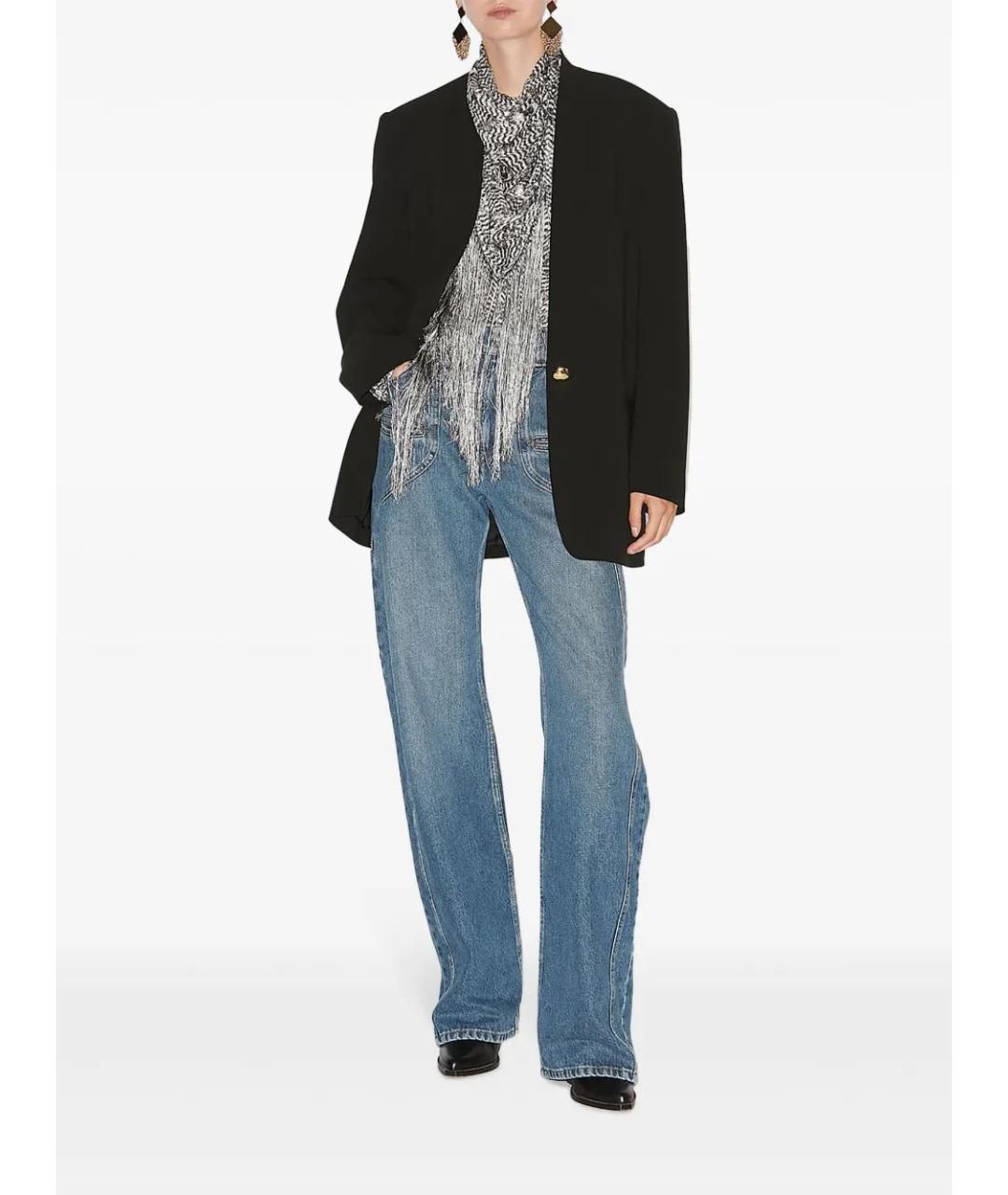 ISABEL MARANT Черный ацетатный жакет/пиджак, фото 3