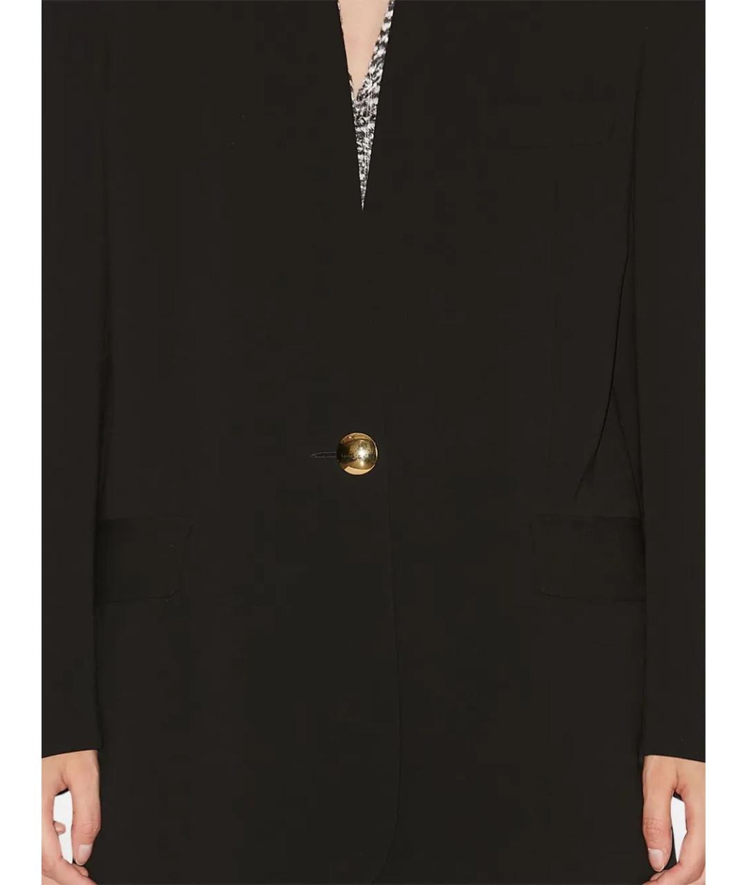 ISABEL MARANT Черный ацетатный жакет/пиджак, фото 4