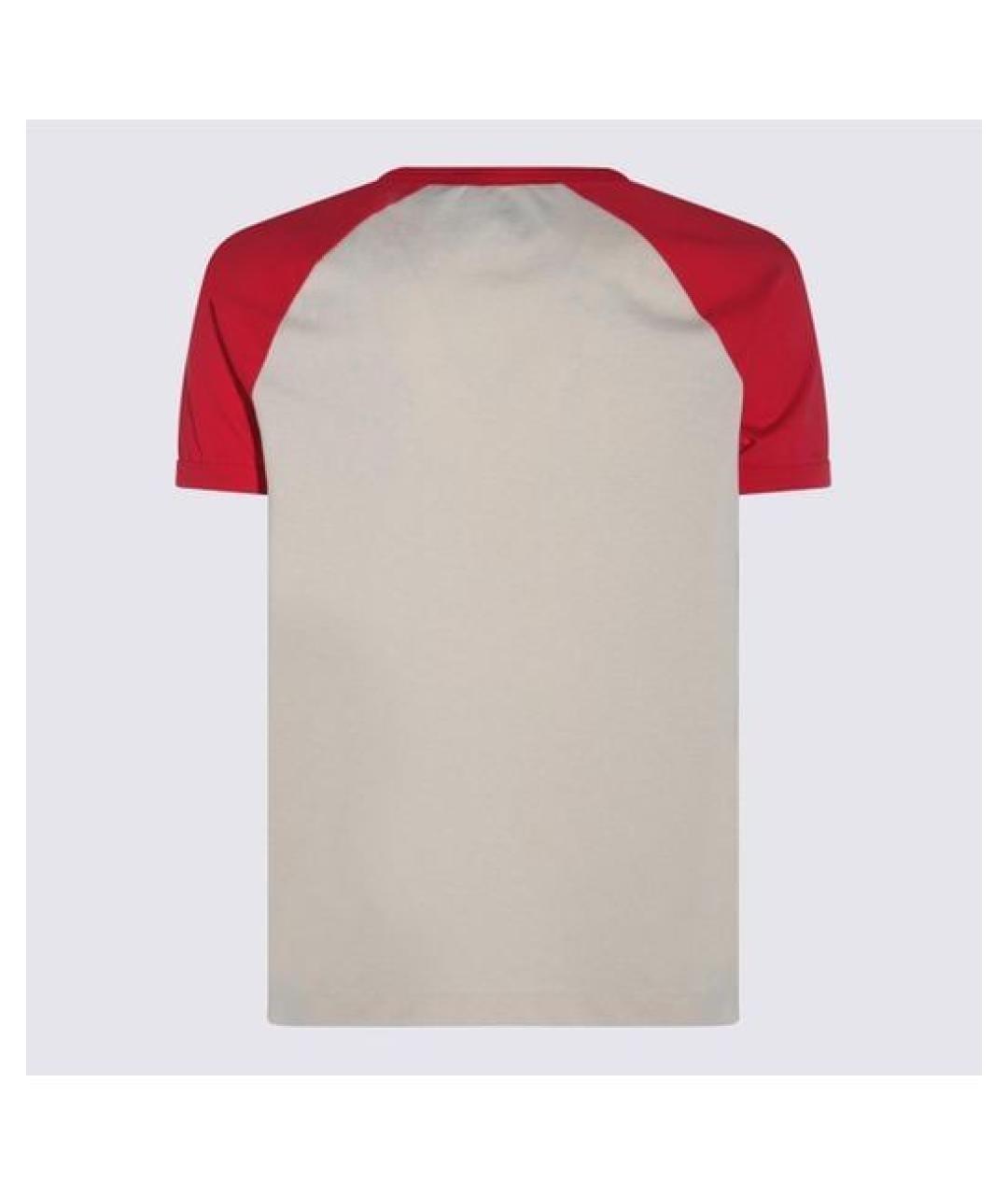 VALENTINO Мульти хлопковая футболка, фото 2