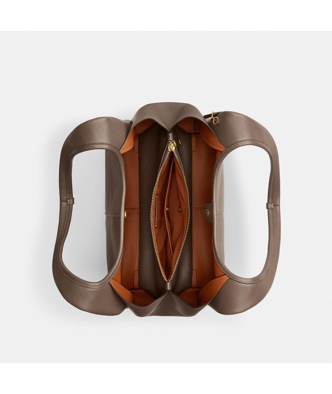 COACH Кожаная сумка тоут, фото 4