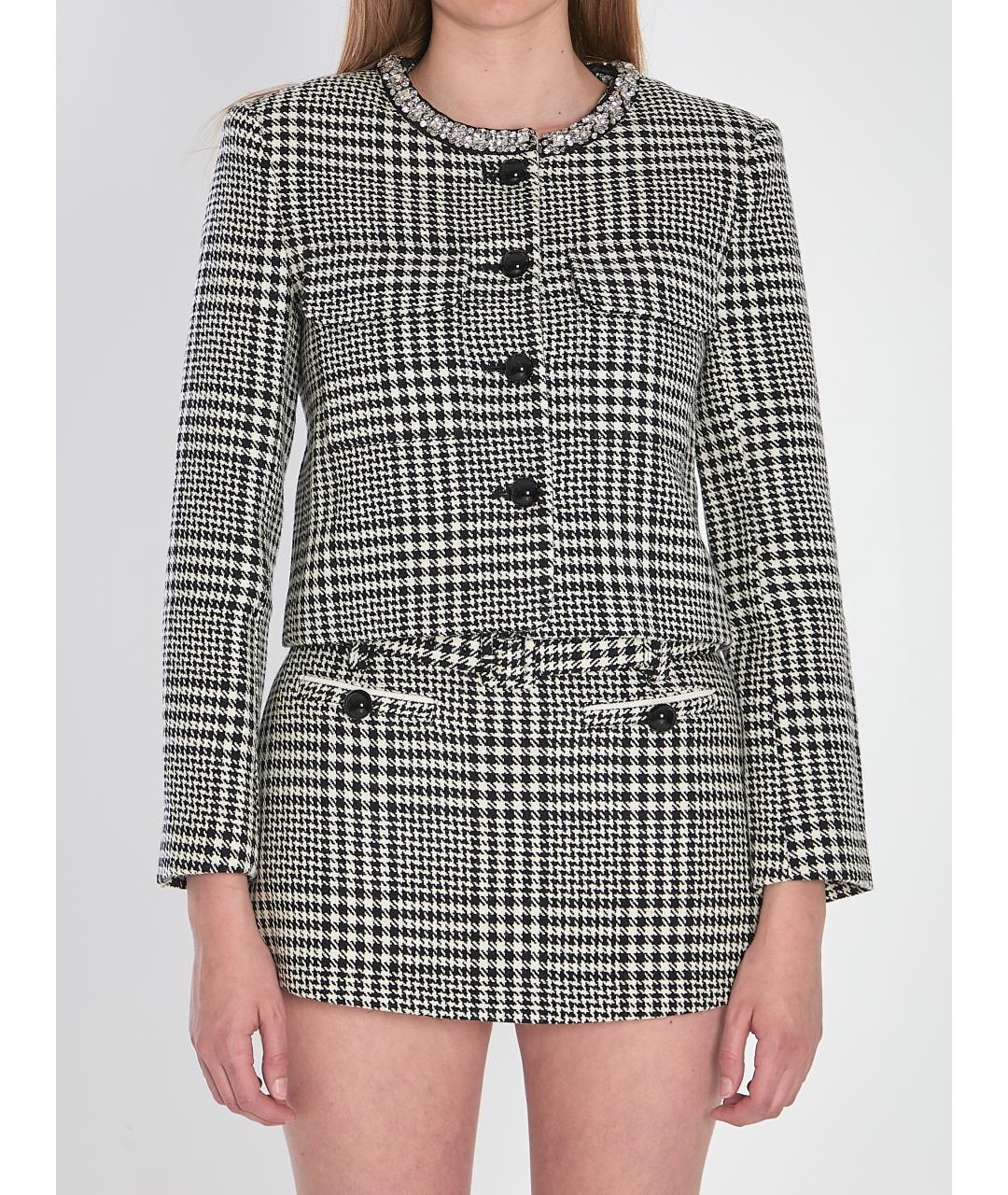 SELF-PORTRAIT Мульти полиэстеровый жакет/пиджак, фото 2