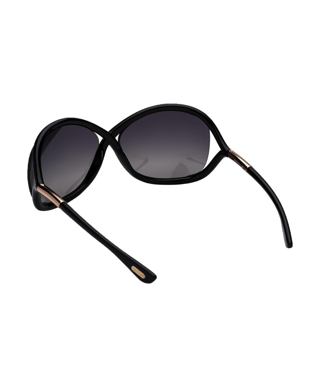 TOM FORD Черные солнцезащитные очки, фото 4
