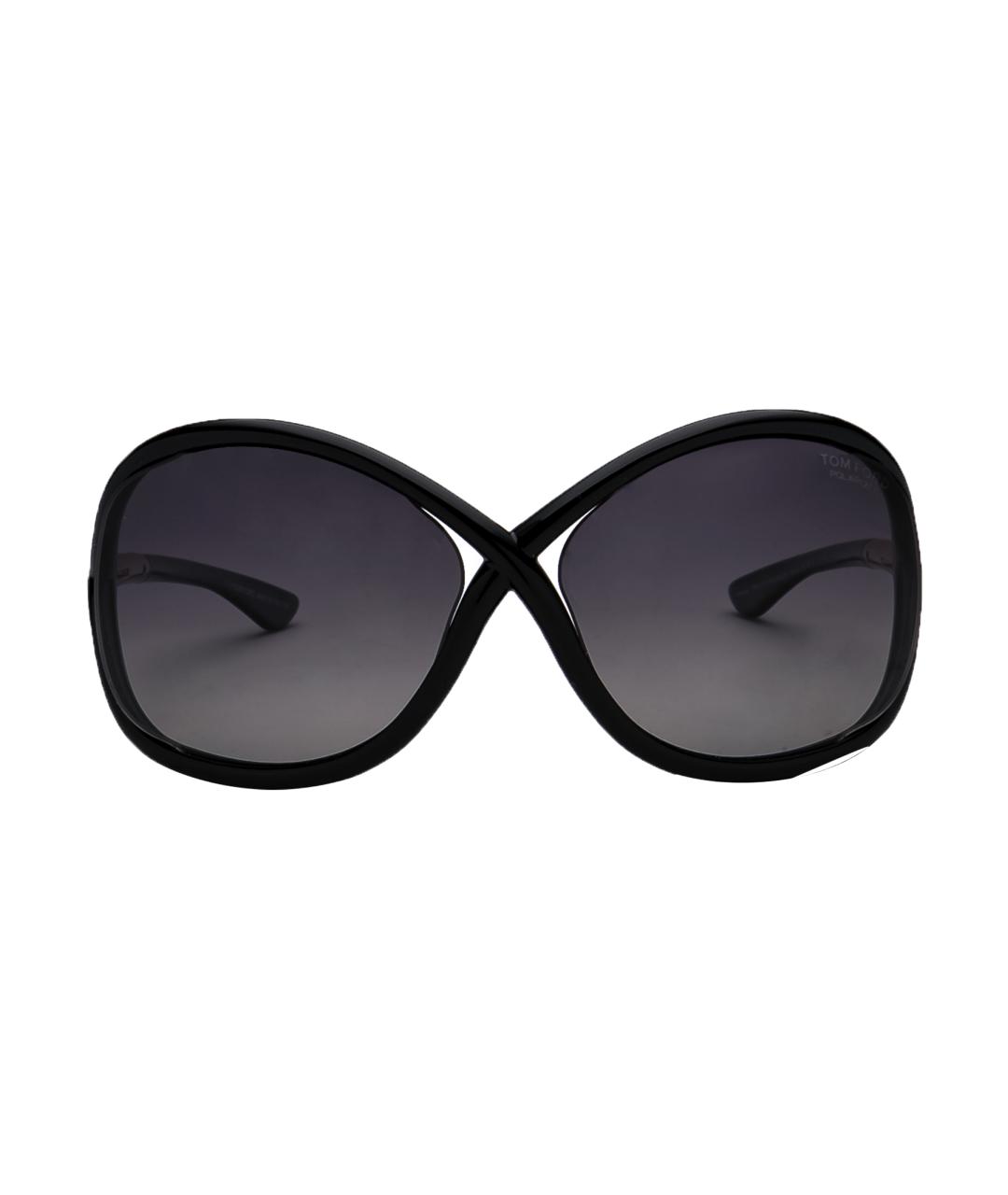 TOM FORD Черные солнцезащитные очки, фото 1