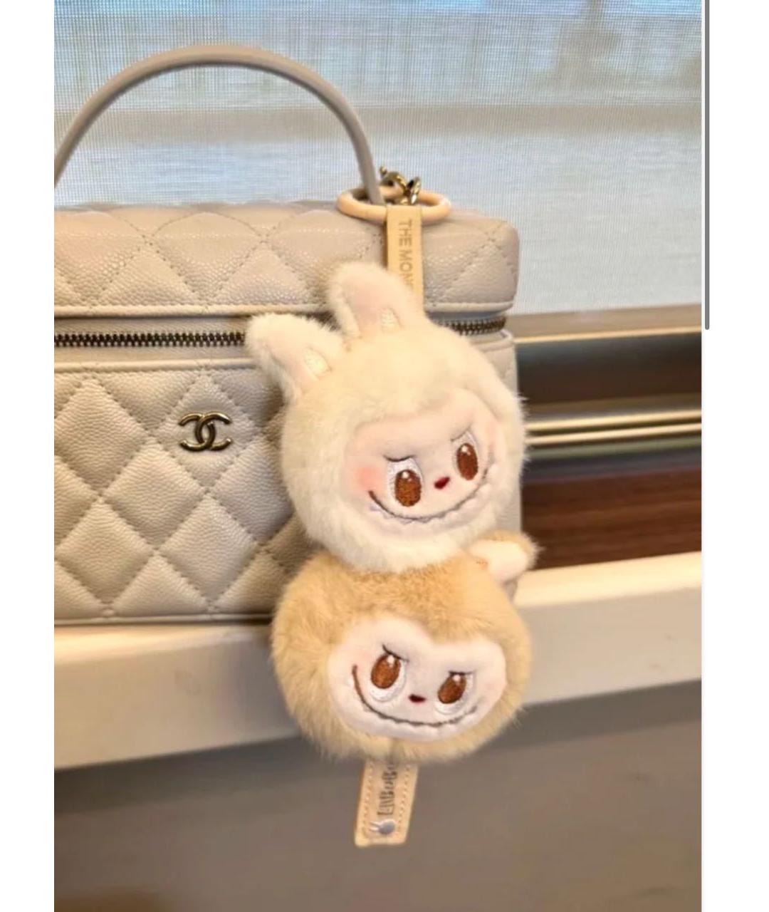 Labubu Бежевый брелок, фото 3