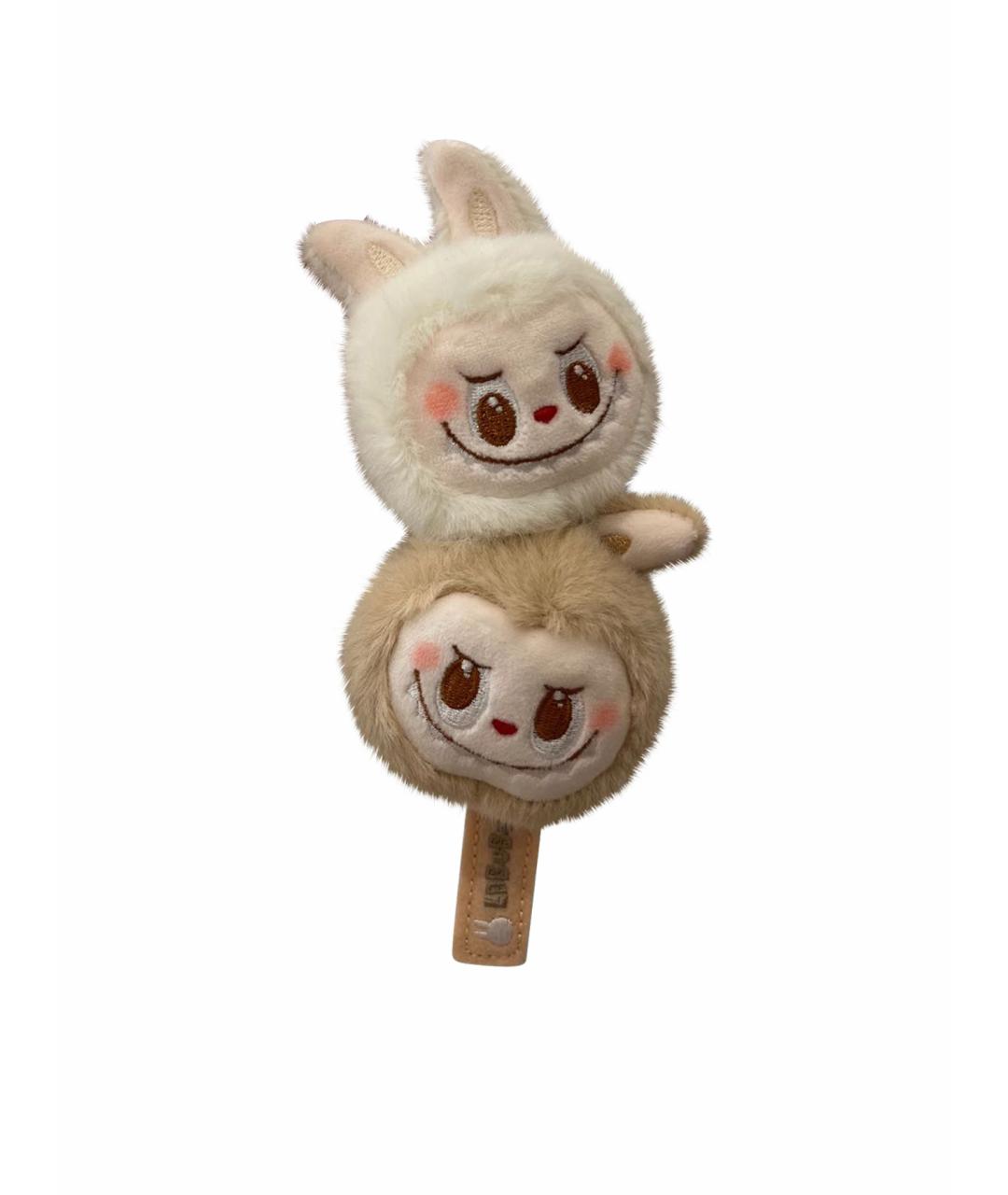 Labubu Бежевый брелок, фото 1