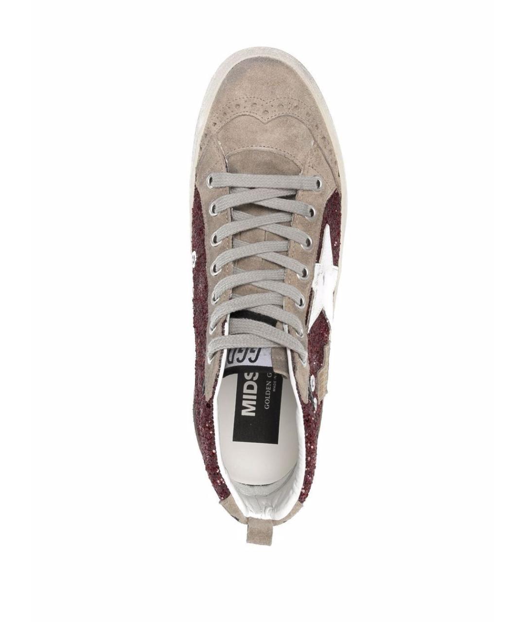 GOLDEN GOOSE DELUXE BRAND Мульти замшевые кеды, фото 4
