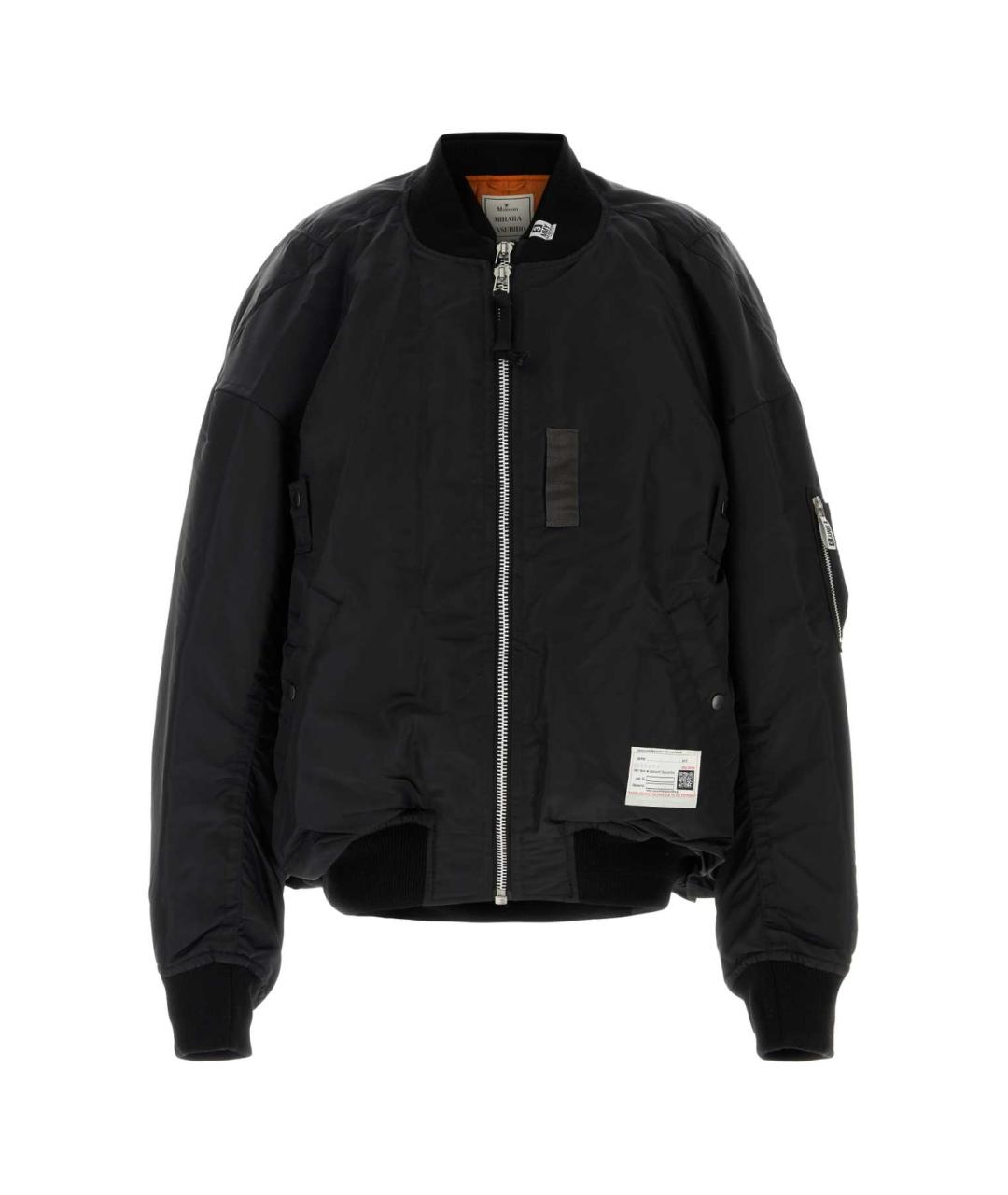 MAISON MIHARA YASUHIRO Черная полиамидовая куртка, фото 1