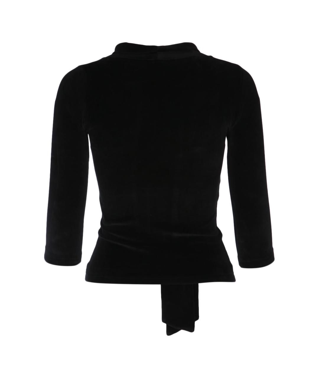 BALENCIAGA Черный хлопковый джемпер / свитер, фото 2