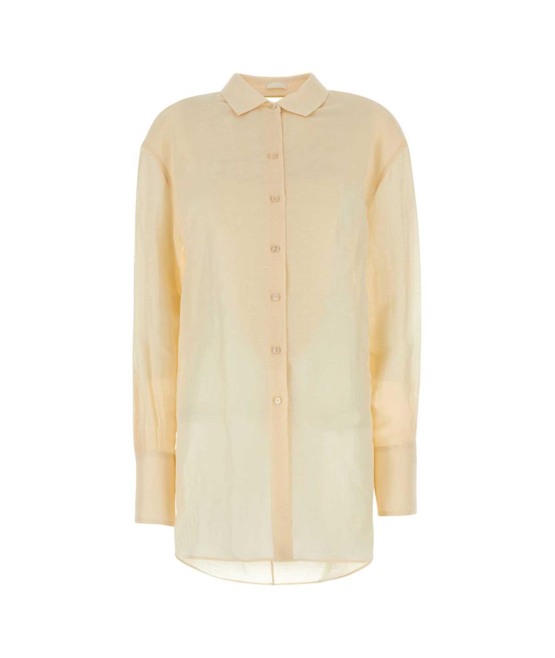 GIVENCHY Желтая льняная рубашка, фото 1