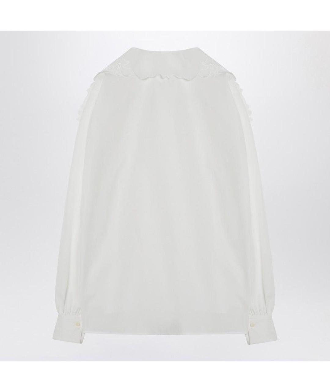 CHLOE Белая хлопковая рубашка, фото 2