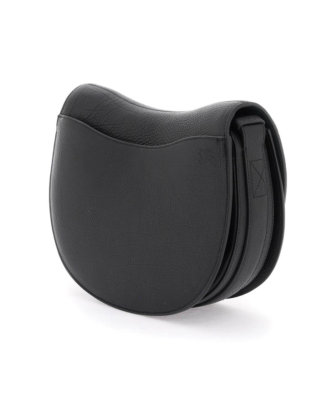 BURBERRY Черная кожаная сумка через плечо, фото 3