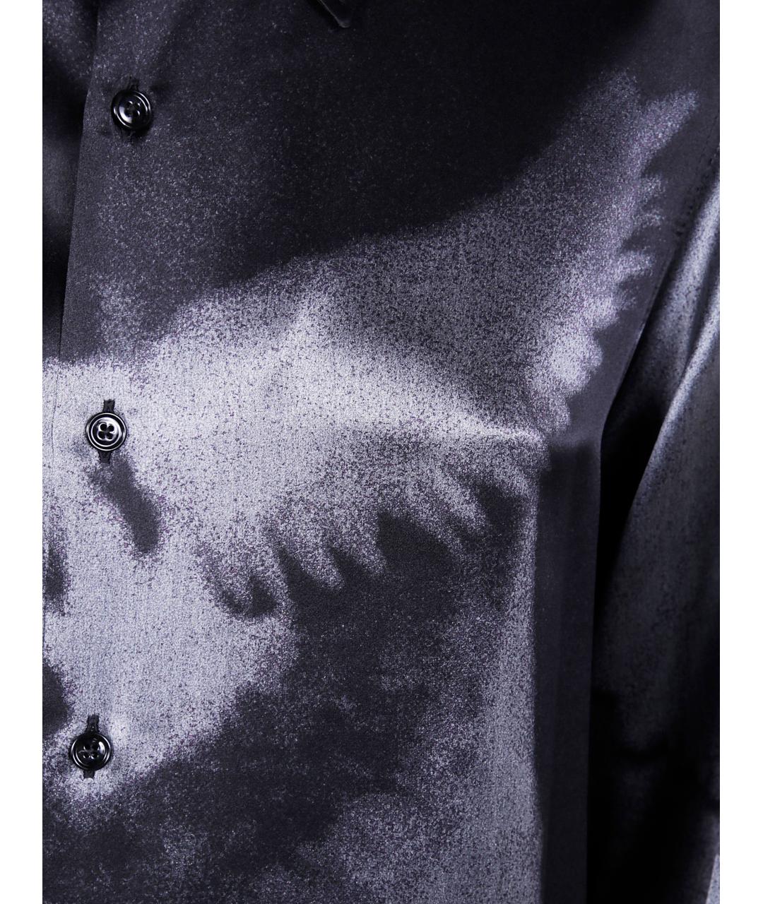 ANN DEMEULEMEESTER Мульти шелковая рубашка, фото 3