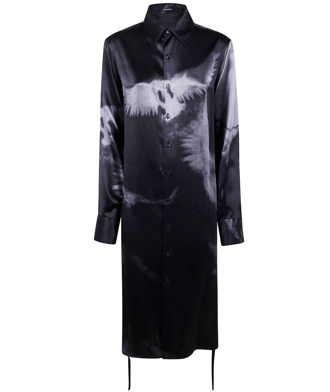 ANN DEMEULEMEESTER Мульти шелковая рубашка, фото 1