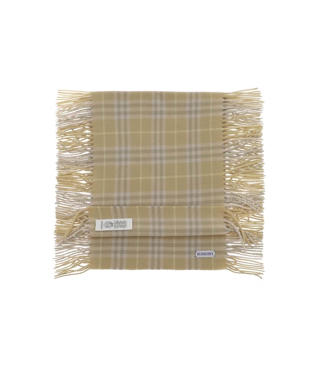 BURBERRY Мульти кашемировый шарф, фото 3