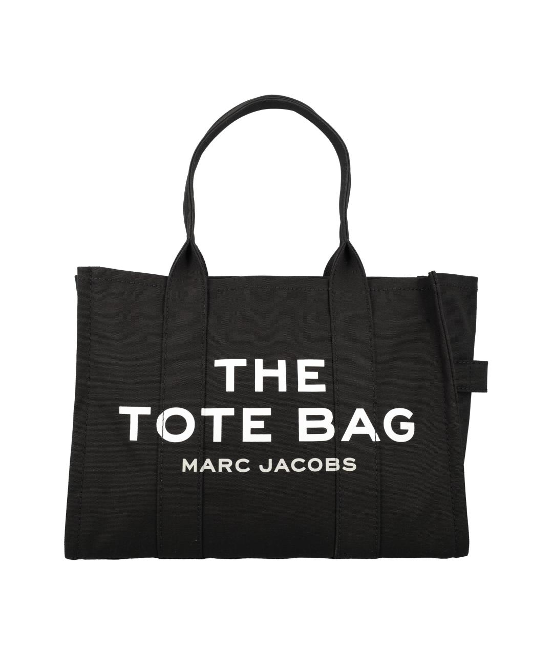 MARC JACOBS Черная хлопковая сумка тоут, фото 1