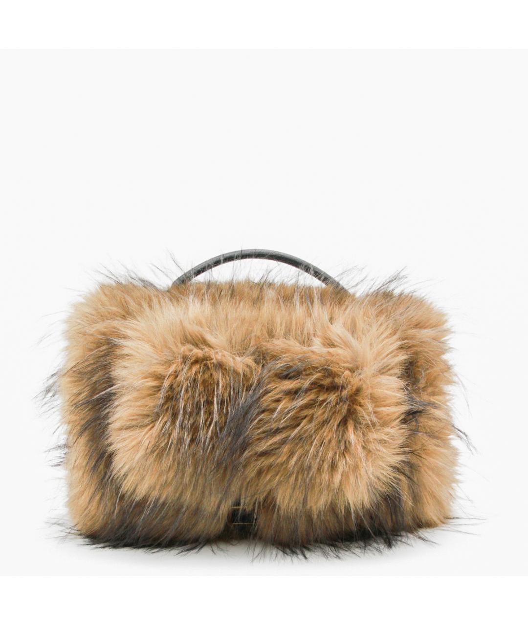 SACAI Бежевая сумка с короткими ручками, фото 5