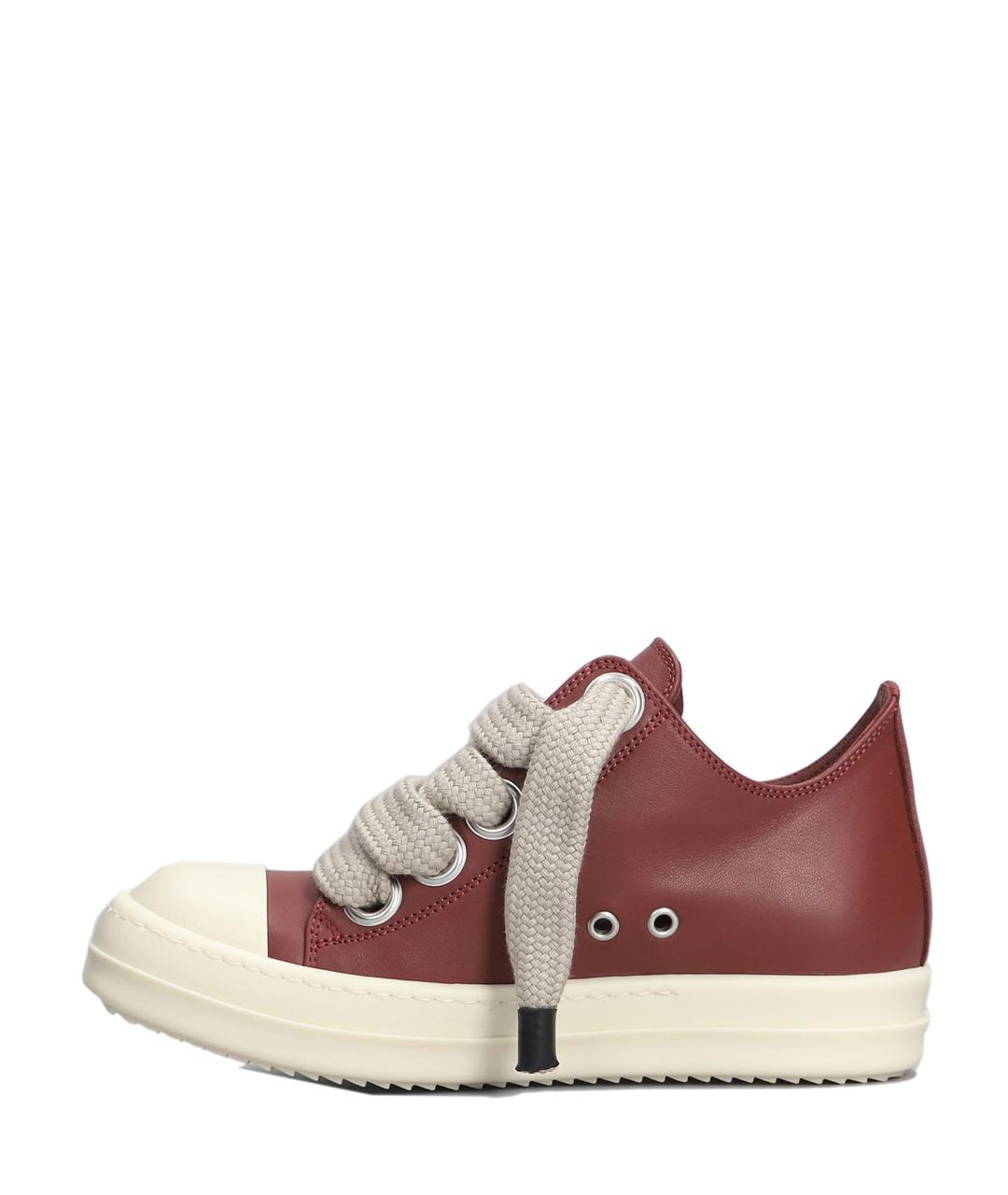 RICK OWENS Розовые кожаные кроссовки, фото 3