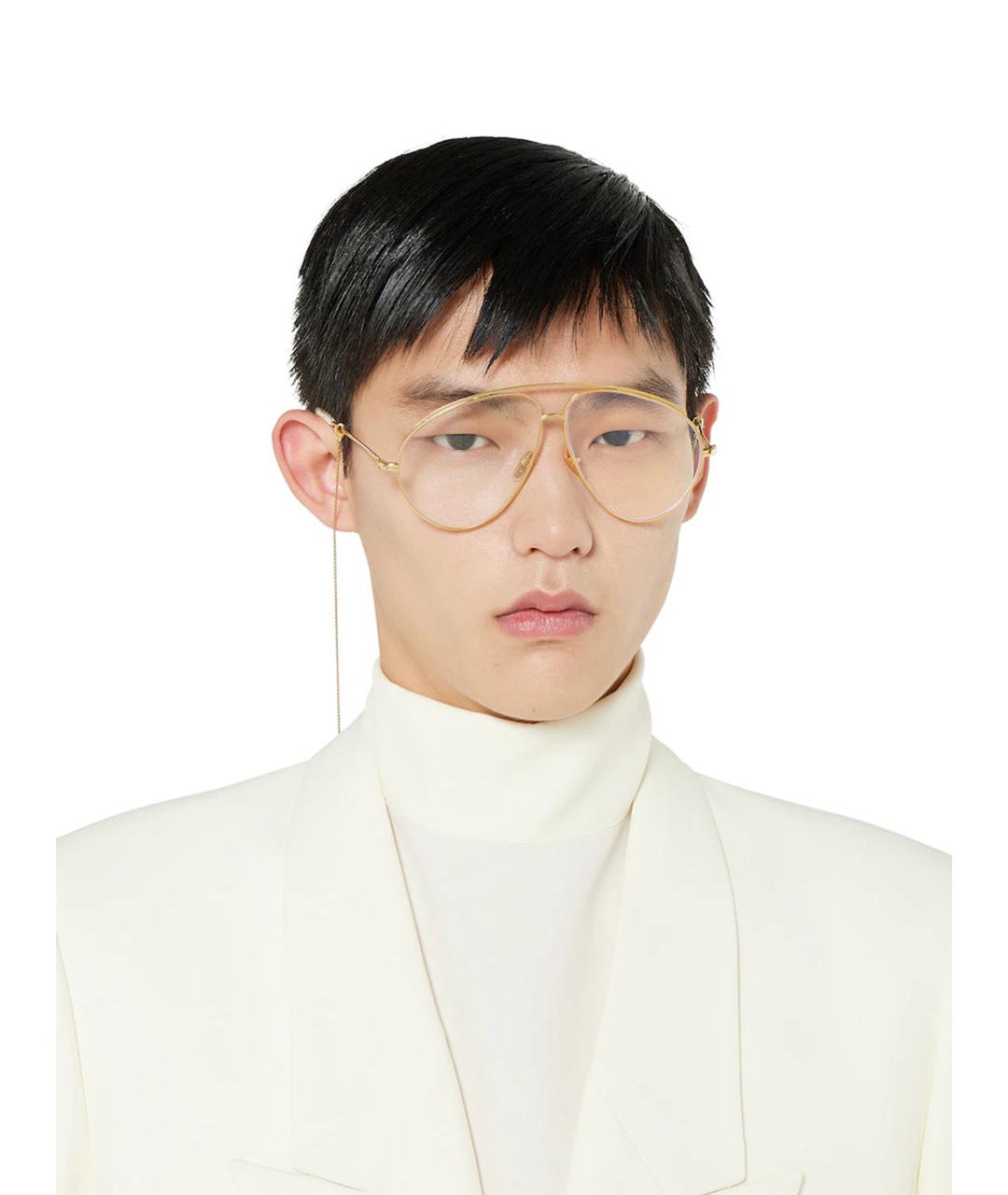 GUCCI Белые солнцезащитные очки, фото 4