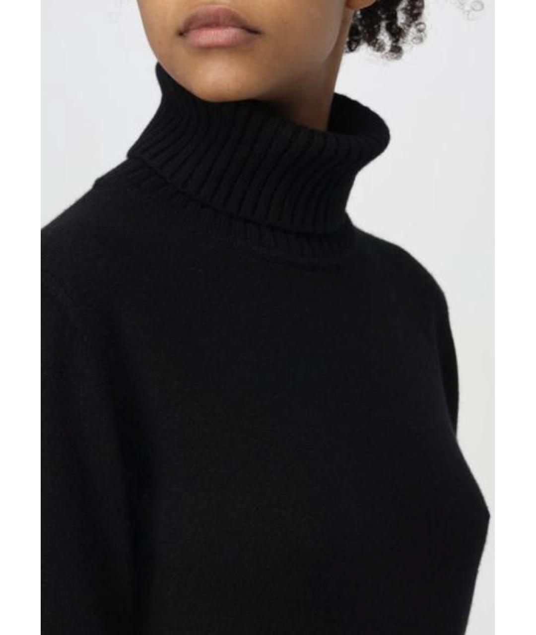 DOLCE&GABBANA Черный кашемировый джемпер / свитер, фото 6