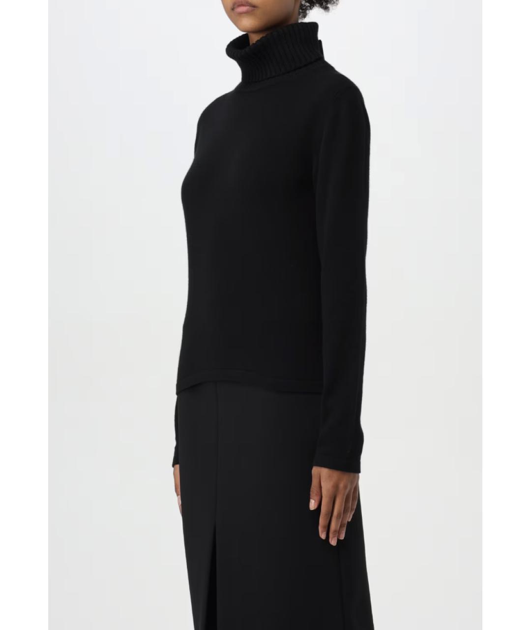 DOLCE&GABBANA Черный кашемировый джемпер / свитер, фото 4