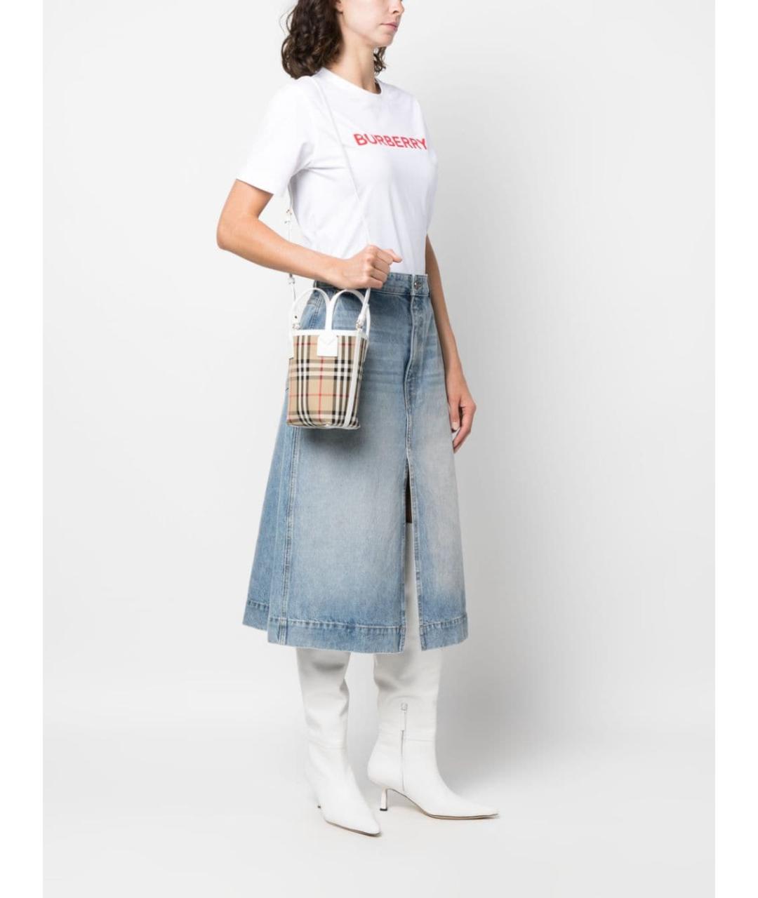 BURBERRY Мульти сумка с короткими ручками, фото 2