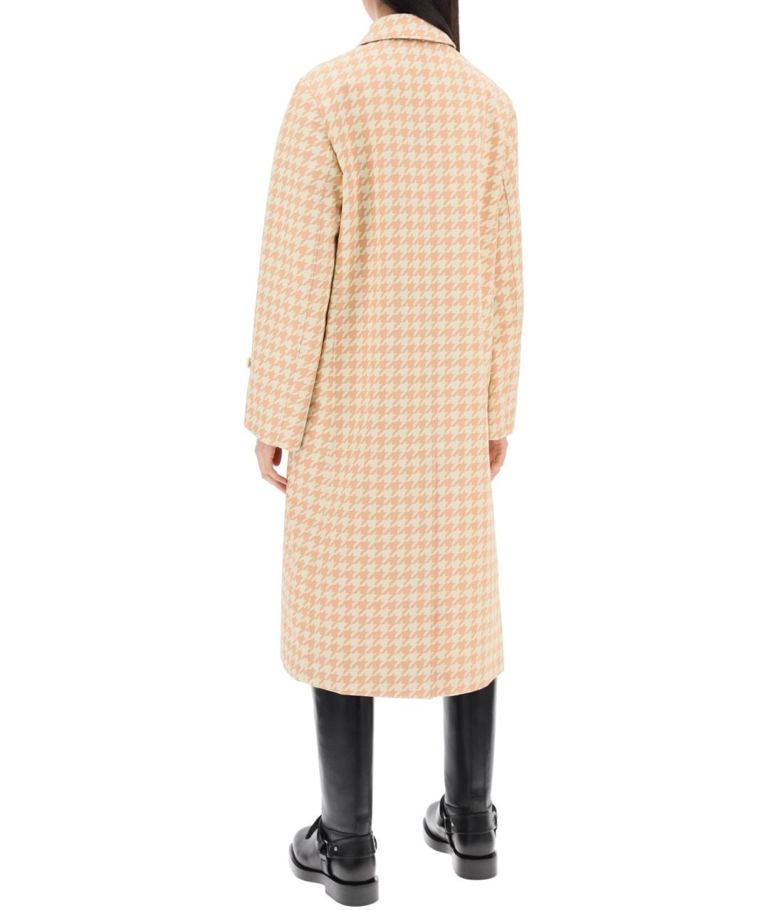 BURBERRY Мульти полиэстеровое пальто, фото 3