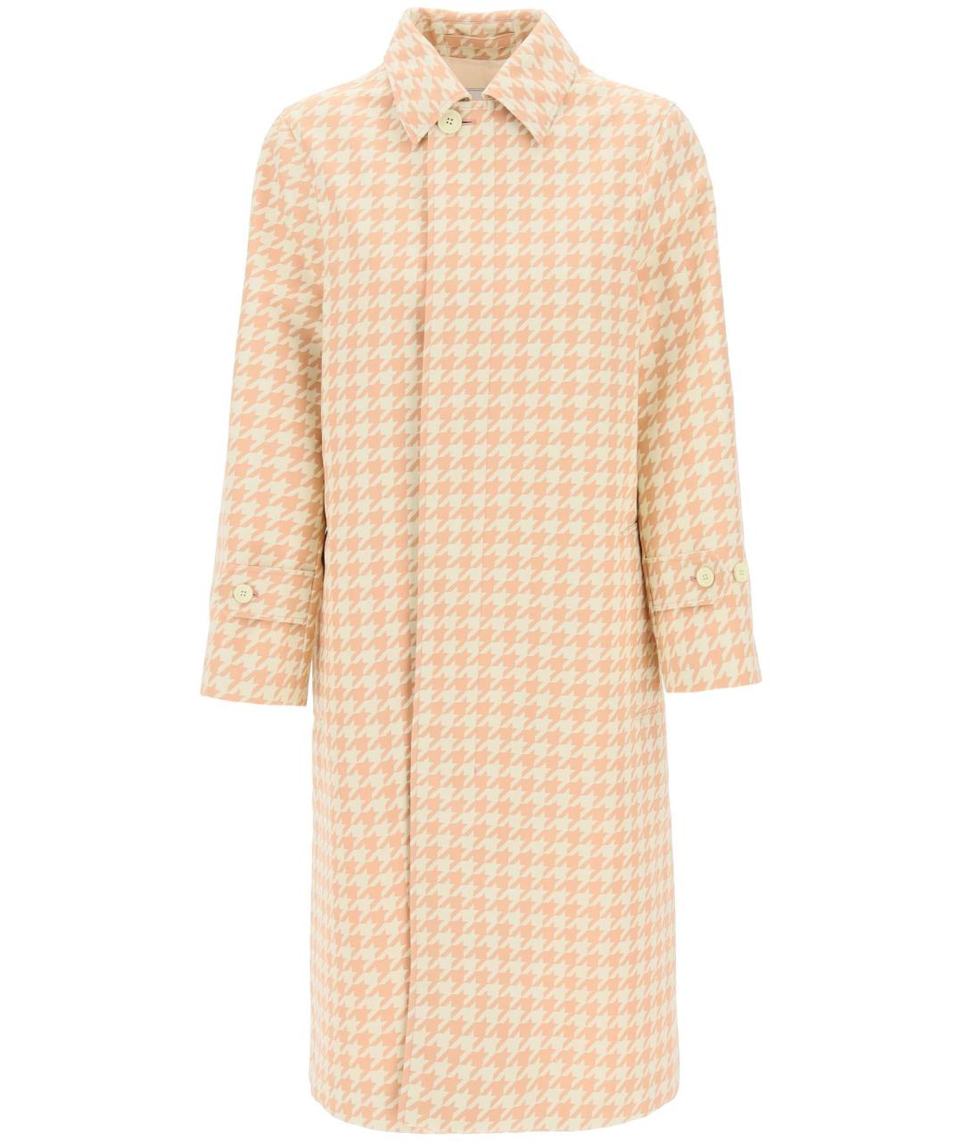 BURBERRY Мульти полиэстеровое пальто, фото 1