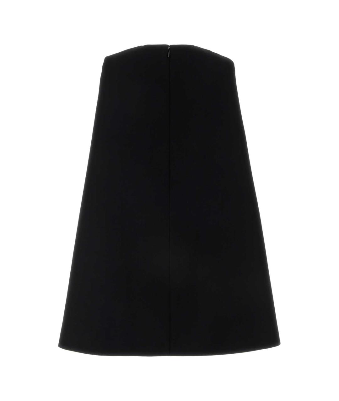 GUCCI Черное шерстяное повседневное платье, фото 2