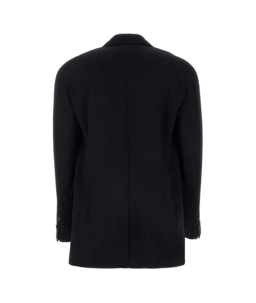 BOTTEGA VENETA Темно-синий шерстяной пиджак, фото 2