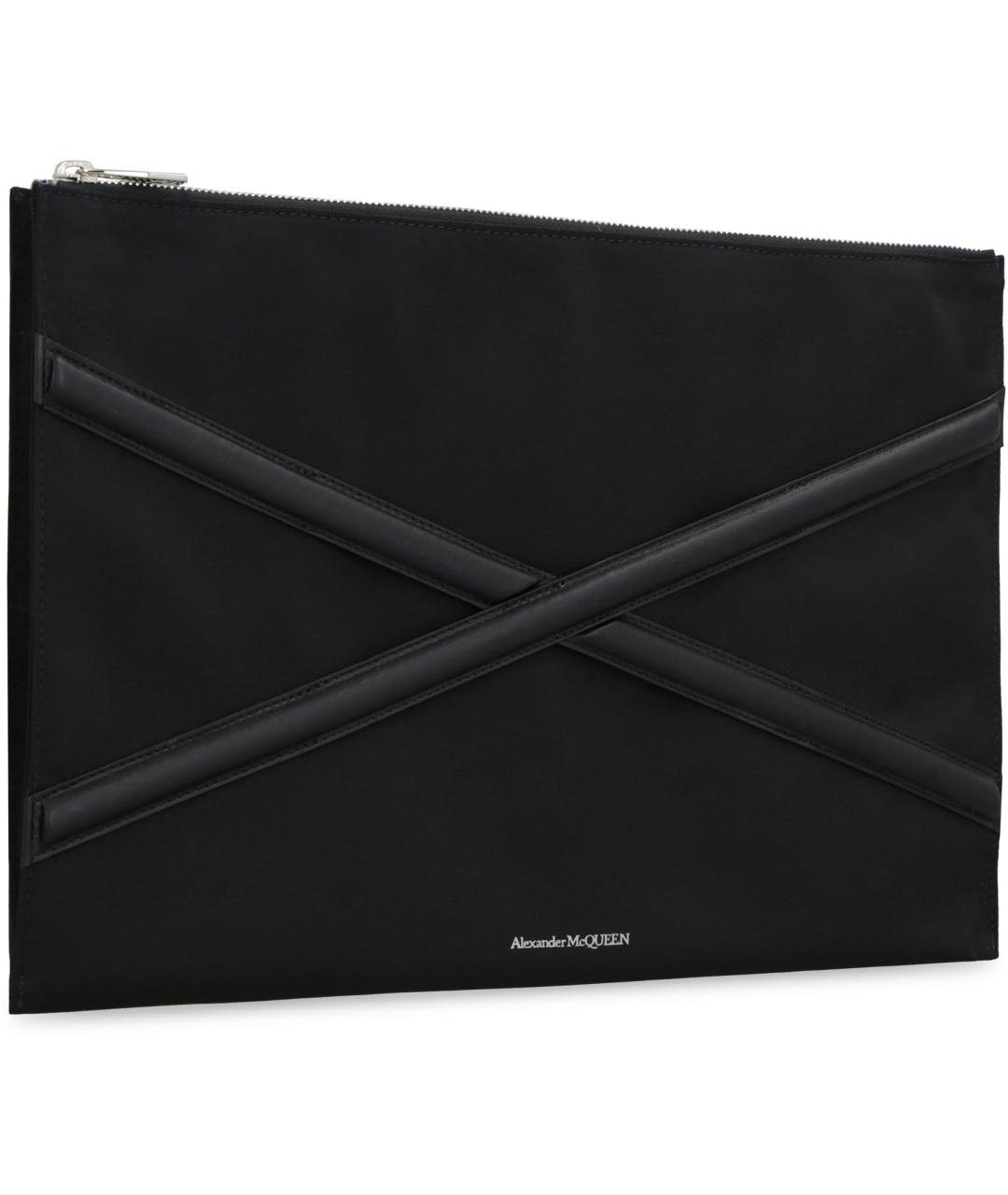 ALEXANDER MCQUEEN Черный кошелек, фото 2