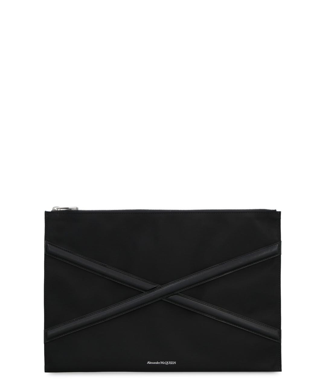 ALEXANDER MCQUEEN Черный кошелек, фото 1