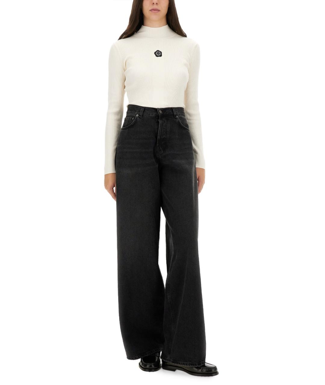 KENZO Белый вискозный джемпер / свитер, фото 3