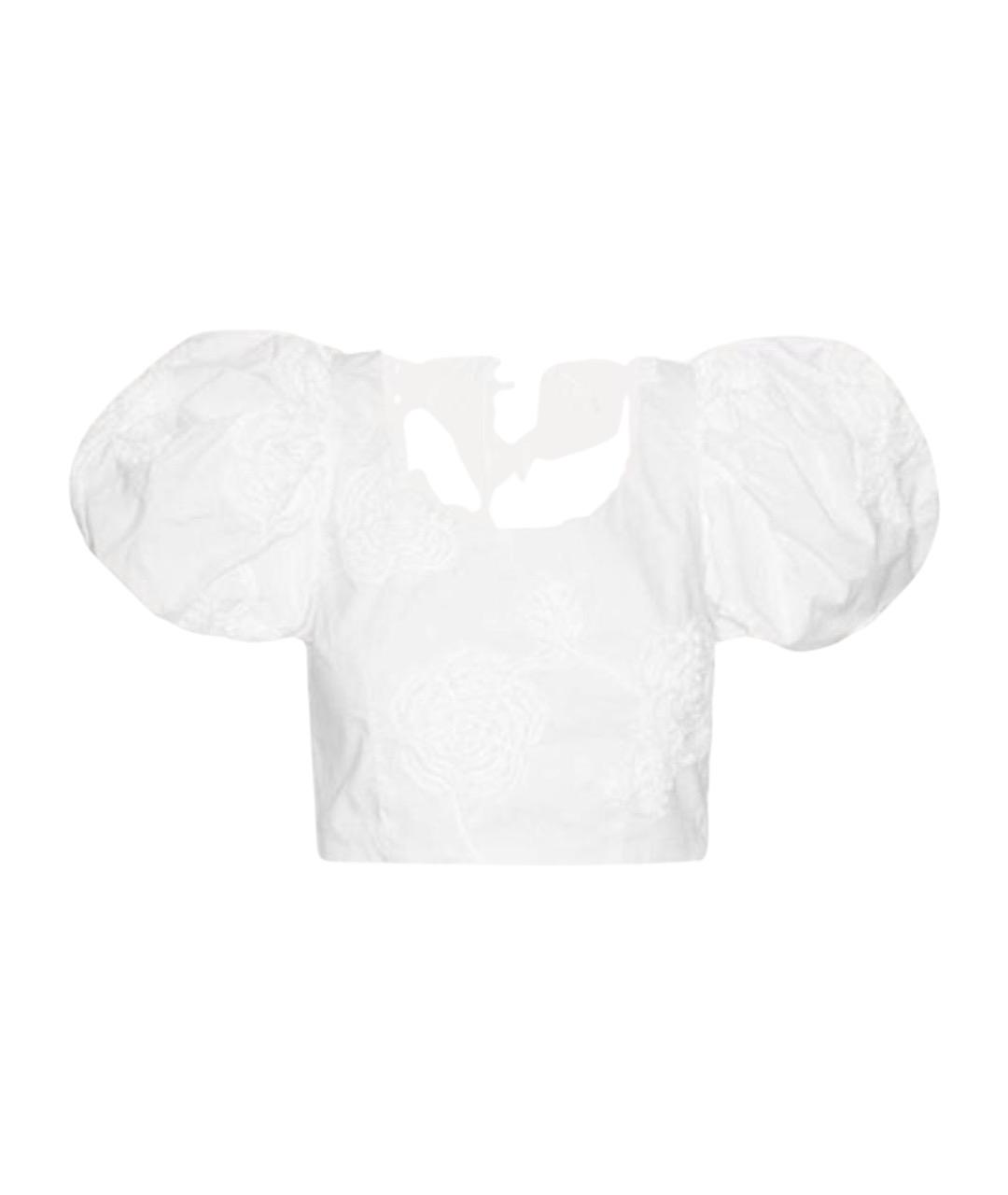 ROTATE Белая хлопковая рубашка, фото 1