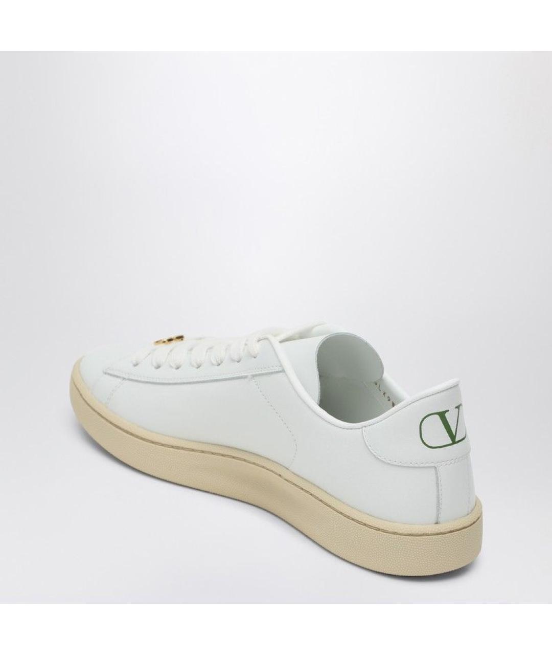 VALENTINO Белые кожаные кеды, фото 3