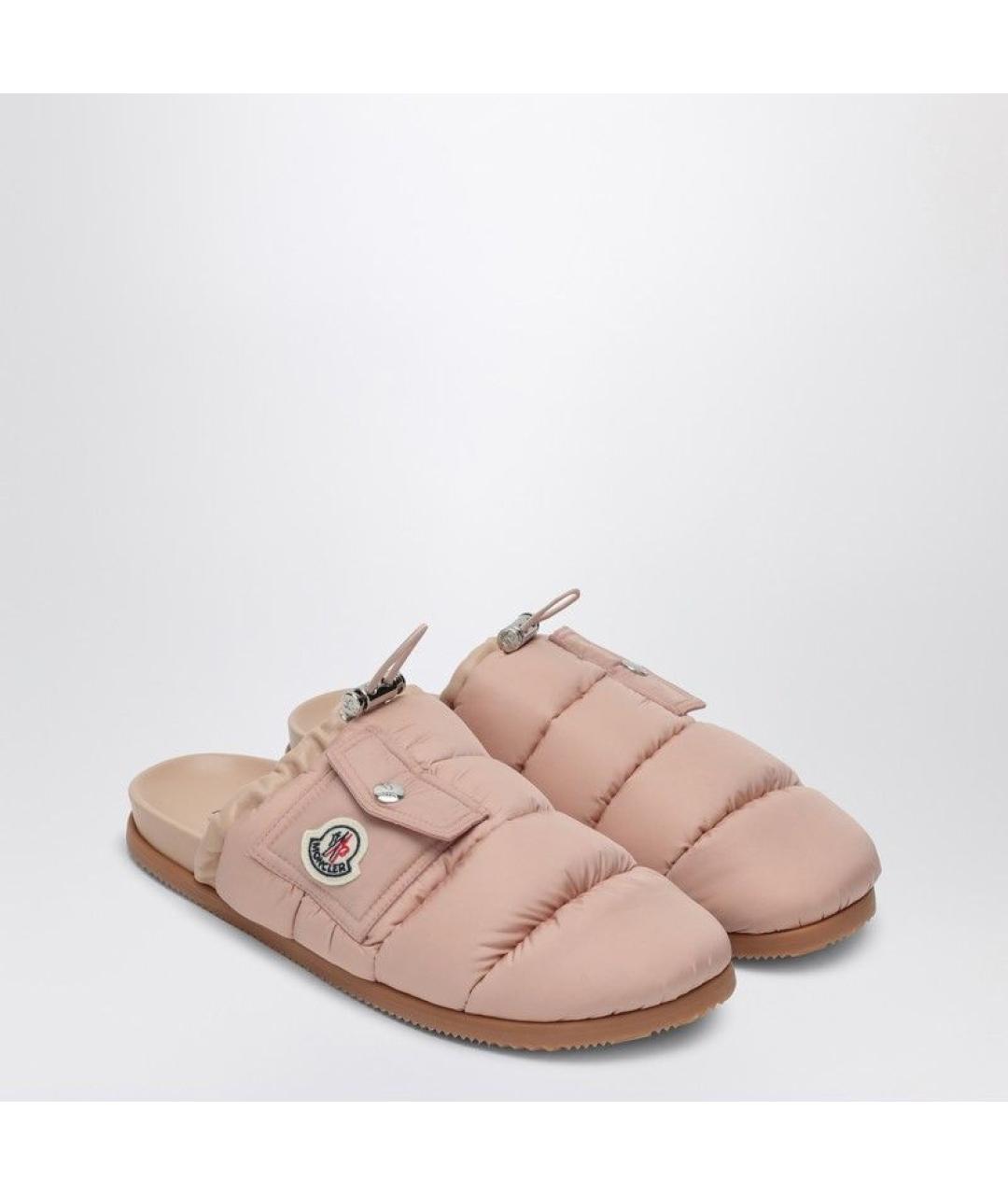MONCLER Розовые сандалии, фото 2