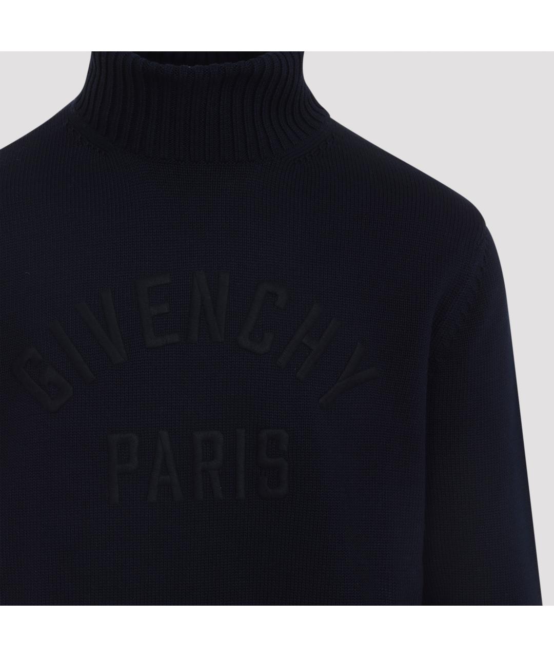 GIVENCHY Синий хлопковый джемпер / свитер, фото 5