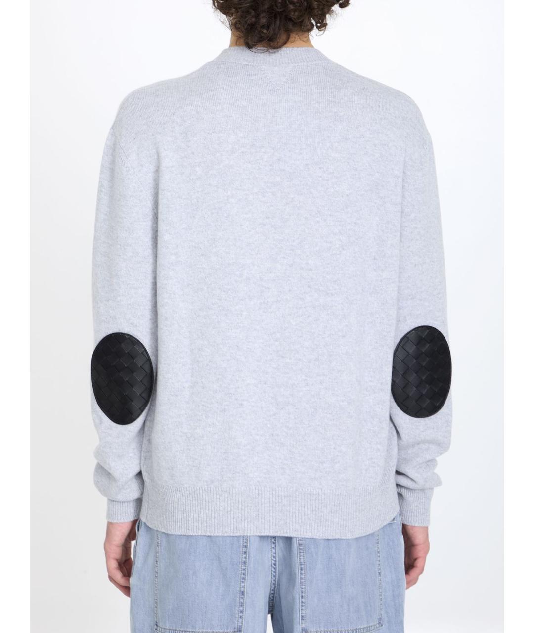 BOTTEGA VENETA Серый кашемировый джемпер / свитер, фото 3