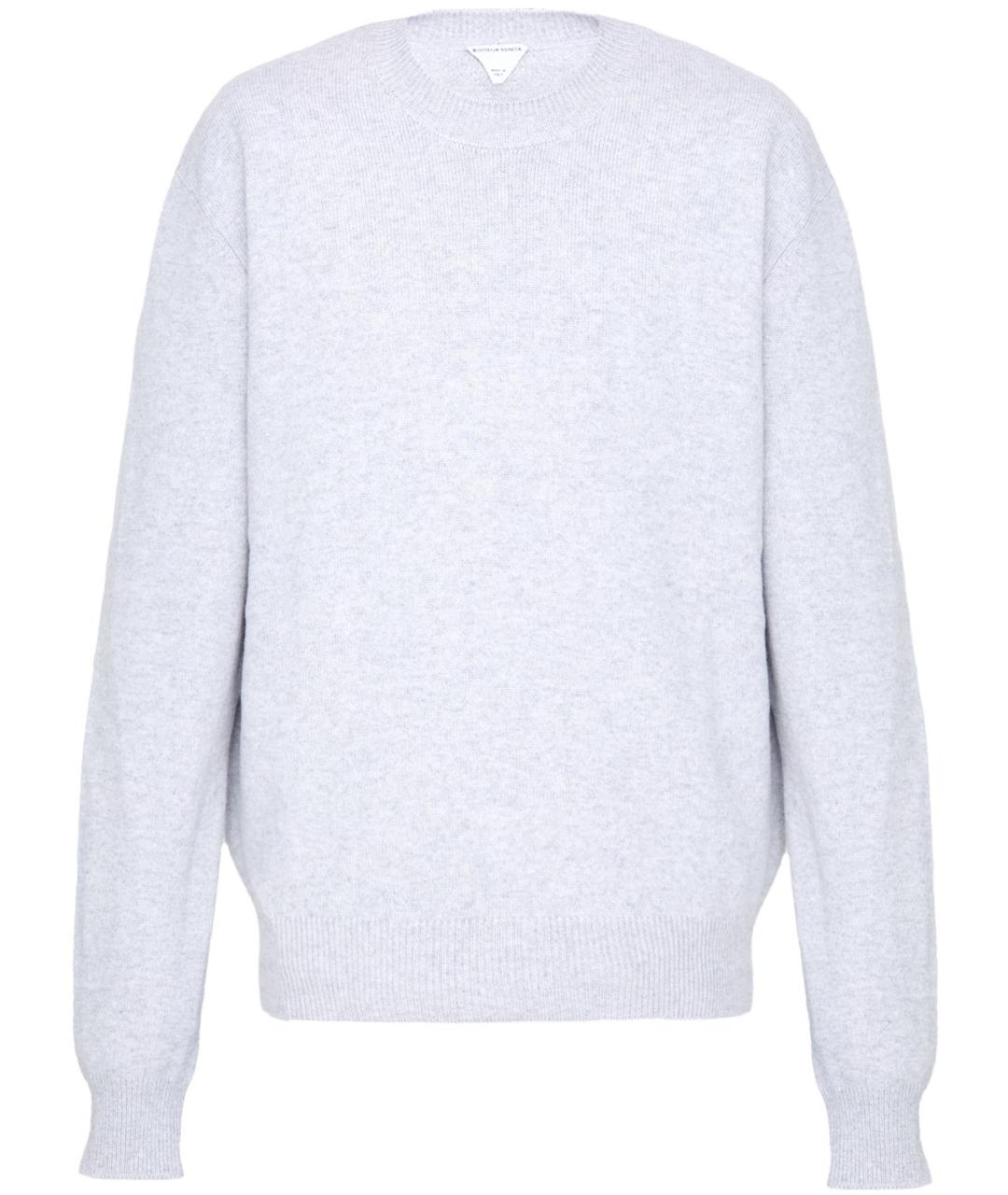 BOTTEGA VENETA Серый кашемировый джемпер / свитер, фото 1