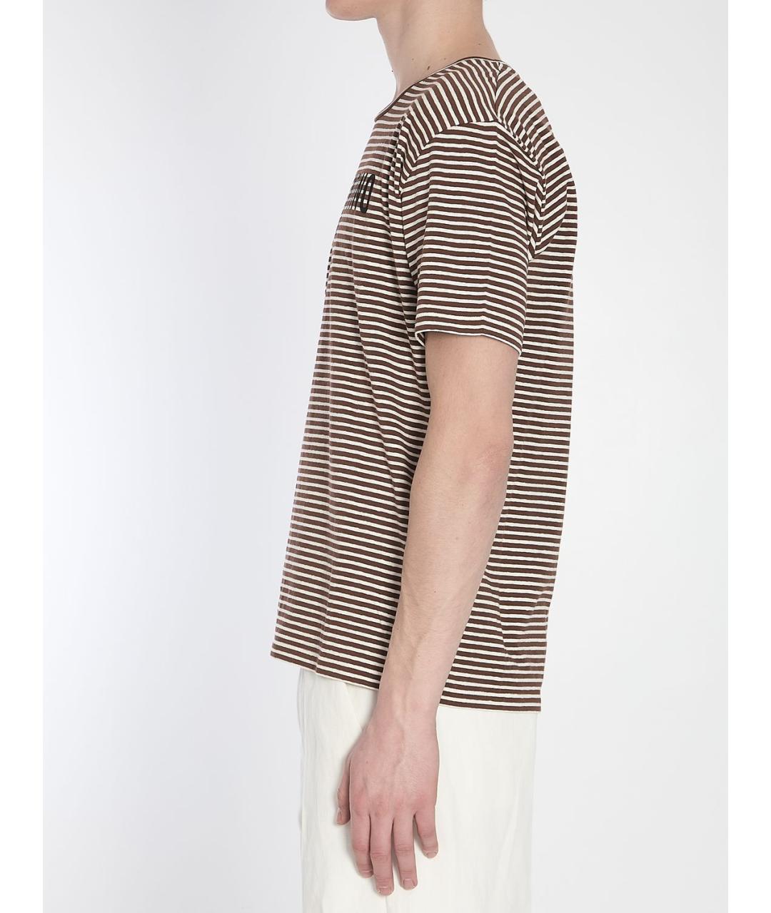 VALENTINO Мульти хлопковая футболка, фото 4