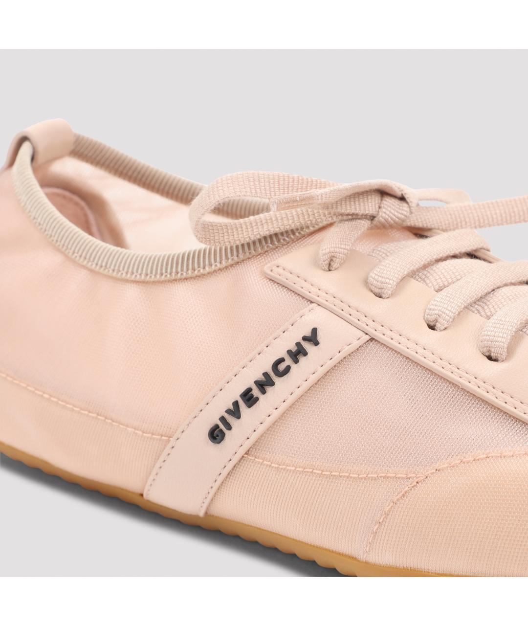 GIVENCHY Розовые синтетические кроссовки, фото 4