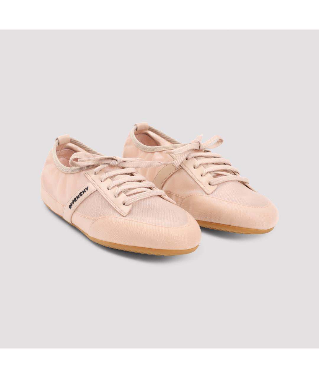 GIVENCHY Розовые синтетические кроссовки, фото 3