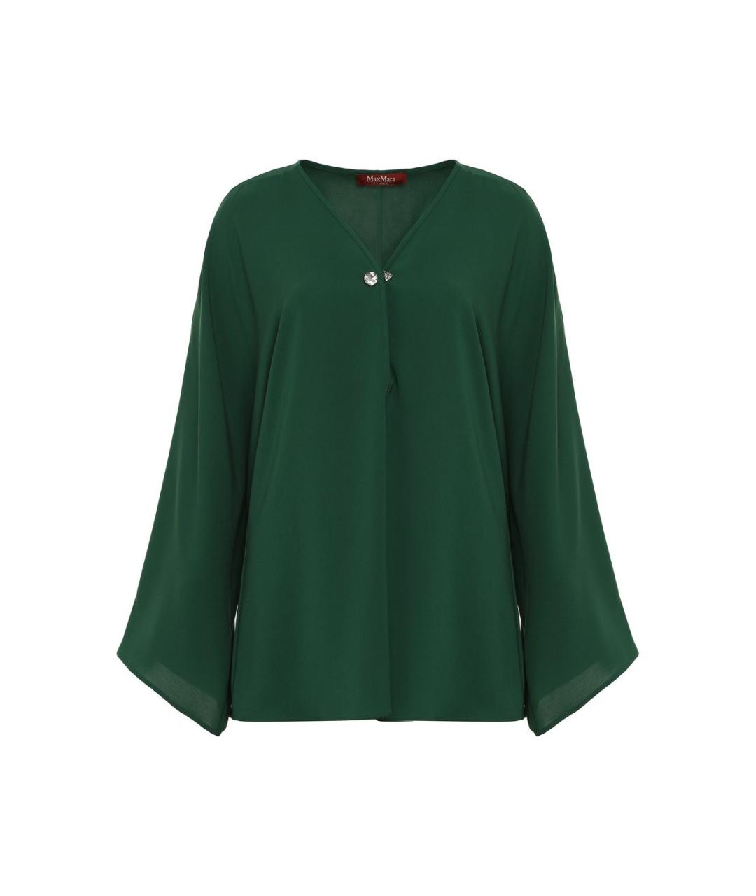 MAX MARA STUDIO Зеленая полиэстеровая блузы, фото 1