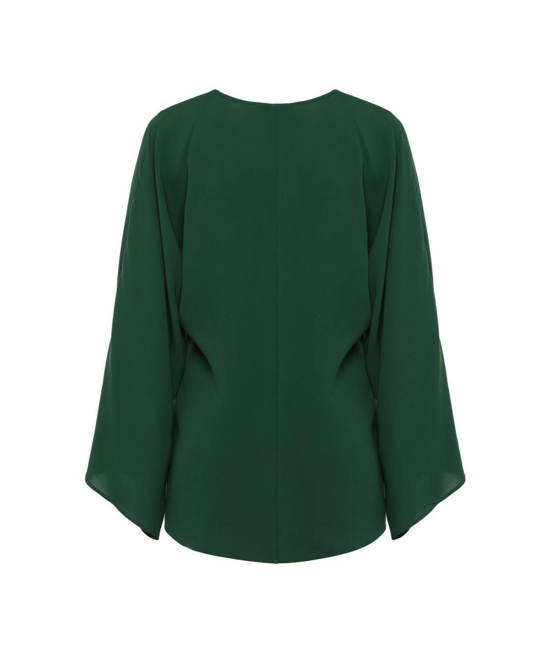 MAX MARA STUDIO Зеленая полиэстеровая блузы, фото 2